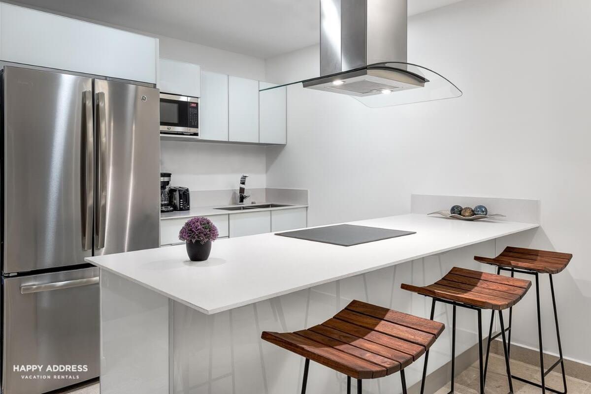 Trendy 1 Bedroom Apartment In Cruz Con Mar Brand New Building プレヤデルカーメン エクステリア 写真