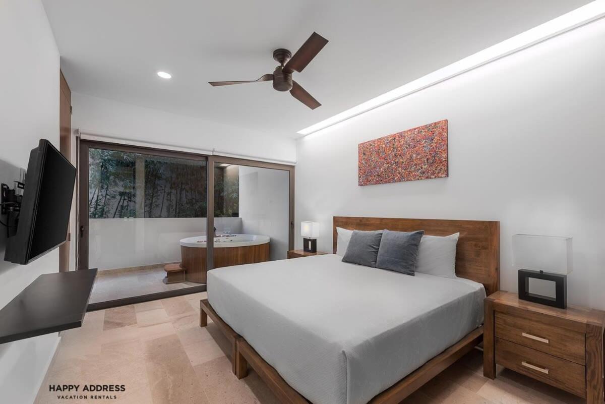 Trendy 1 Bedroom Apartment In Cruz Con Mar Brand New Building プレヤデルカーメン エクステリア 写真